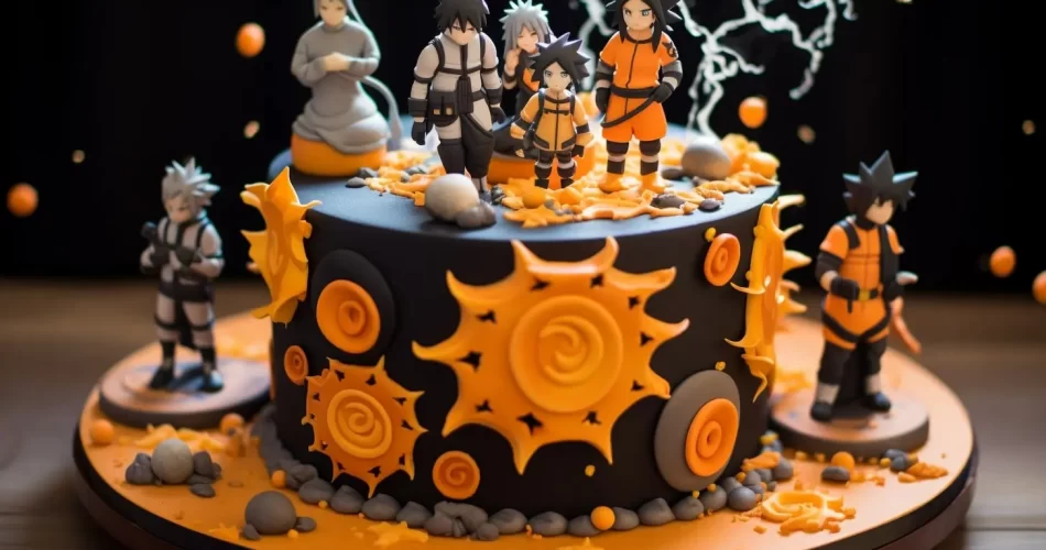 Un très bon gâteau Naruto