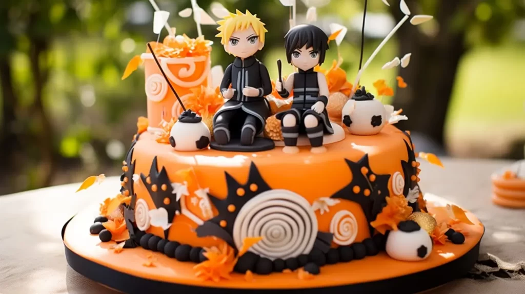 Un gâteau Naruto original